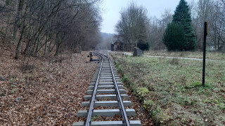 Királyrét végállomás az új pályával