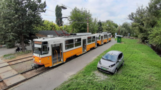 Kamaraerdőben villamossal