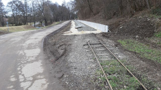 4-es szelvény környéke 