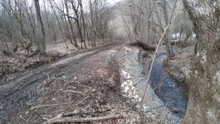 21/22 szelvény, Gabion partvédelem