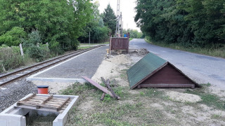 Csarnapuszta esőháza újjáépül