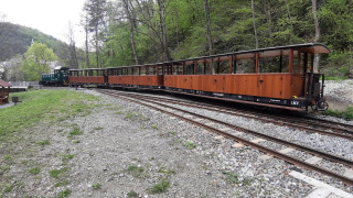 Lillafüred, deltavágány - tolatás